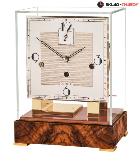 Часы настольные COMITTI The Stratford Burr Walnut C4227TCH-BR фото фото 2