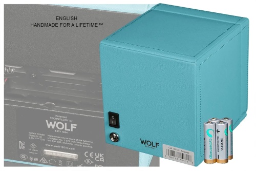 Шкатулка для автоподзавода 1-х часов Wolf 461124 фото фото 3