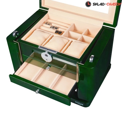 Шкатулка для украшений с отпечатком Altitude TG504GRC-W-FP фото фото 8