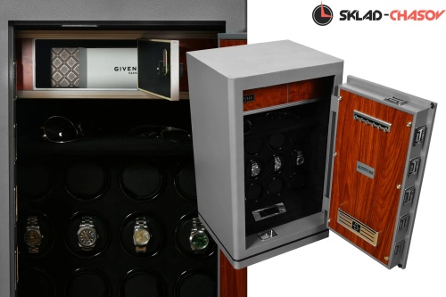 Сейф для хранения и автоподзавода 12-х часов Captain 012 фото фото 3