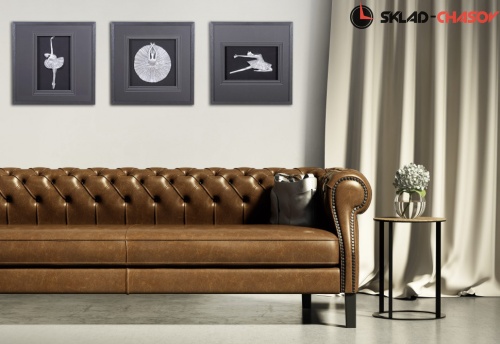 Панно квадратное "Дивертисмент 2" фото