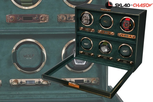 Шкатулка для автоподзавода 6-ти часов Wolf 792441 фото фото 3