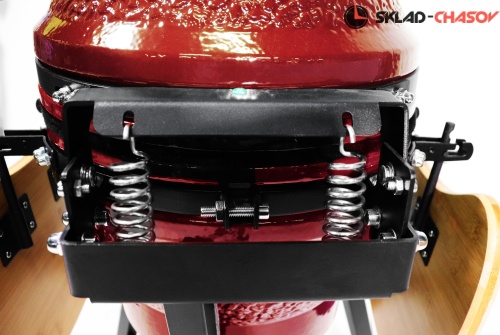 Гриль керамический SG PRO, 39,8 см / 16 дюймов (красный) фото фото 8