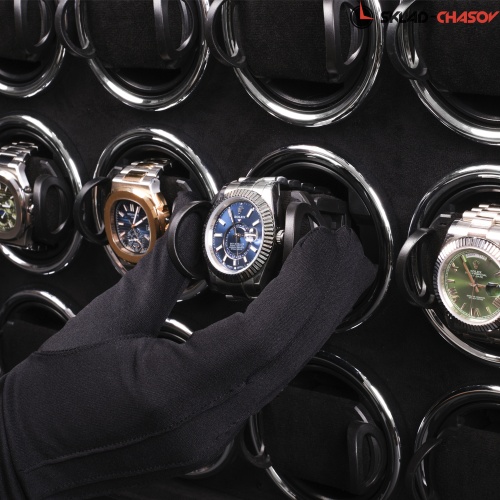 Шкатулка для автоподзавода 12-ти часов и хранения с отпечатком ELLIPSE 012DS фото фото 8