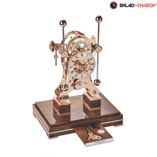 Часы настольные COMITTI ROSE GOLD NAVIGATOR S5266RG фото фото 2