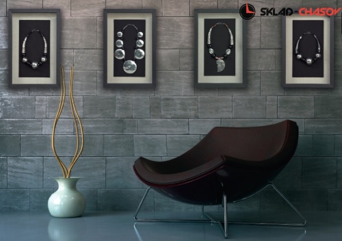 Дизайнерское панно "Ожерелье 2" настенное фото фото 2