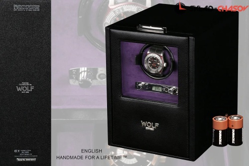 Шкатулка для автоподзавода 1-х часов Wolf 460628 фото фото 4