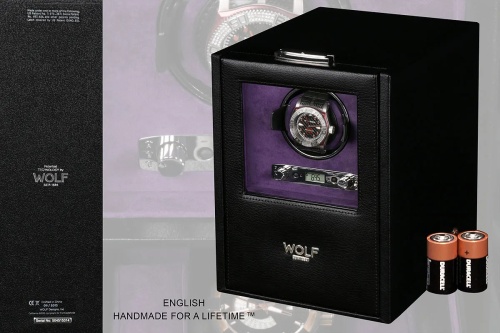 Шкатулка для автоподзавода 1-х часов Wolf 460628 фото фото 4