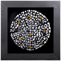 Квадратное панно "Плеяды звёзд (круг)" фото