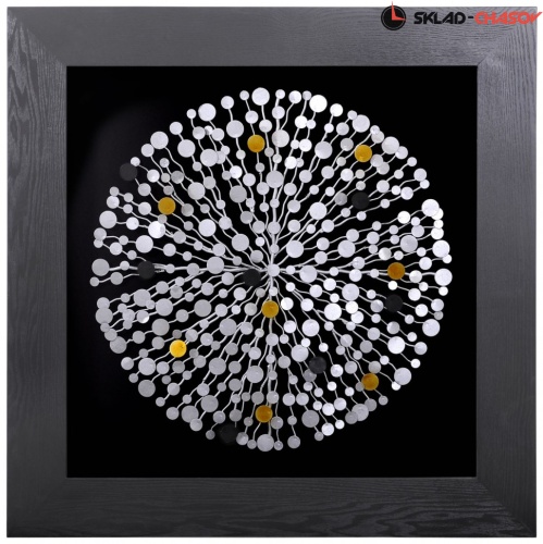 Квадратное панно "Плеяды звёзд (круг)" фото