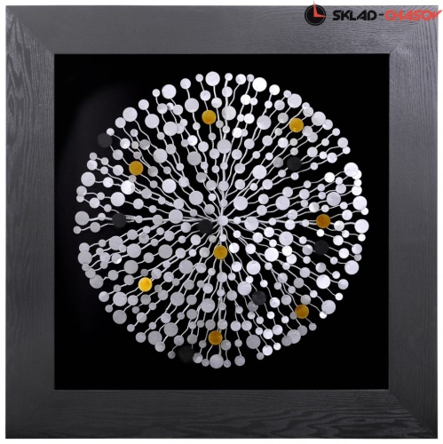 Квадратное панно "Плеяды звёзд (круг)" фото