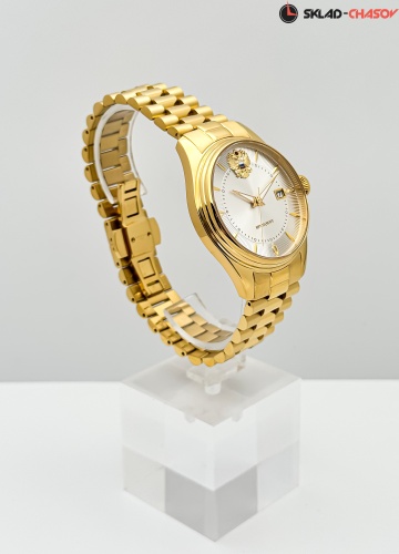 Часы "Президент" 86066860кк на браслете кварцевые фото фото 5