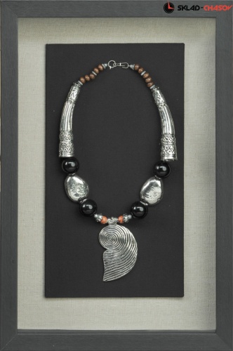 Дизайнерское панно "Ожерелье 1" настенное фото фото 4