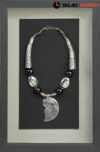 Дизайнерское панно "Ожерелье 1" настенное фото фото 4