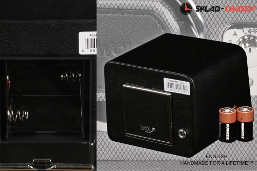 Шкатулка для автоподзавода 1-х часов Wolf 4524029 фото фото 3