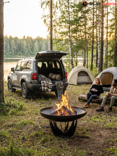 Костровая чаша Классик лепесток высокий 80 фото фото 5
