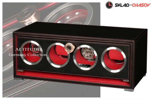 Шкатулка для автоподзавода 4-х часов Y-4br-fl фото фото 3