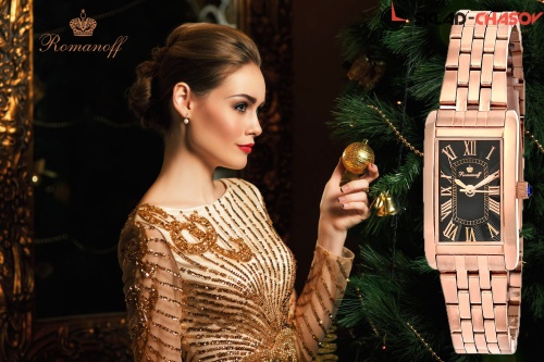 Часы наручные кварцевые "Romanoff" 1834В3 фото фото 3