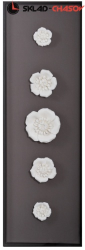 Панно из керамики "Цветы счастья 1" фото