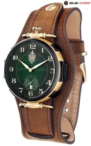 Механические с автоподзаводом Слава "КГБ" логотип КГБ 9624429/300-2555 фото