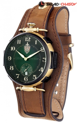 Механические с автоподзаводом Слава "КГБ" логотип КГБ 9624429/300-2555 фото