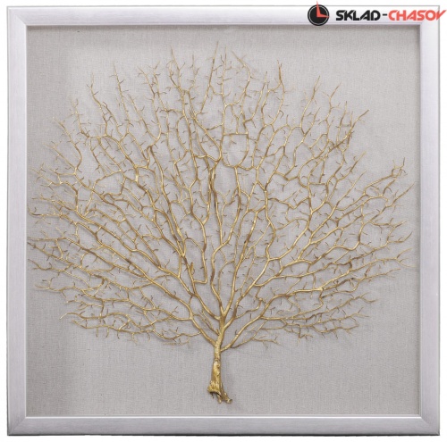 Панно "Кораллы 4" золото фото фото 2