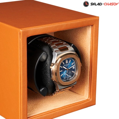 Шкатулка для автоподзавода 1-х часов Altitude A1BRC-PVC фото фото 2