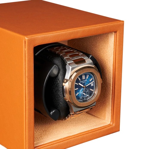 Шкатулка для автоподзавода 1-х часов Altitude A1BRC-PVC фото фото 2