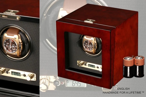 Шкатулка для автоподзавода 1-х часов Wolf 454410 фото фото 3