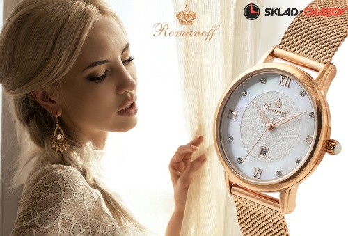 Часы наручные кварцевые Romanoff 40546/2B1 фото фото 4