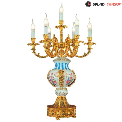 Бронзовый светильник Mahdi Luster TL 237/6+1 фото