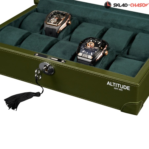 Шкатулка для хранения 10-ти часов 10GG-W фото фото 3