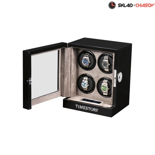 Шкатулка для автоподзавода 4-х часов с отпечатком AVAIL 04I фото фото 2
