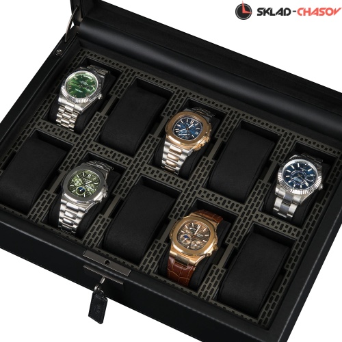 Шкатулка для хранения 10-ти часов Wolf 488103 фото фото 5