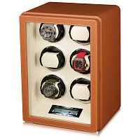 Шкатулка Altitude Driklux для подзавода 6-х часов коричневая фото