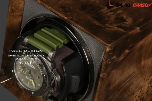 Шкатулка для подзавода 1-х часов Petite1-DB-K фото фото 2