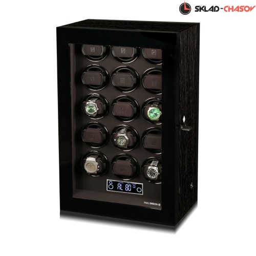 Шикарная шкатулка для автоподзавода 15 часов Gentlemen15BA фото