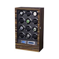 Шкатулка для автоподзавода 12-ти часов с отпечатком TOWER 012I фото