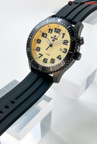 Часы "ШТУРМ" 75905096кк кварцевые на каучуковом ремне фото фото 5
