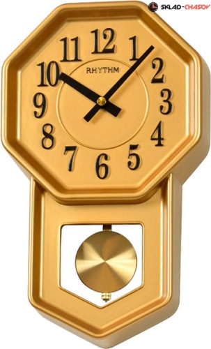 Rhythm CMP545NR18 настенные часы фото