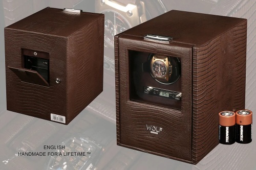 Шкатулка для автоподзавода 1-х часов Wolf 460695 фото фото 3
