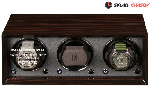 Шкатулка Paul Design для подзавода 3-х часов PETITE 3 MAC фото фото 4