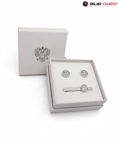 Запонки и Зажим для галстука "Президент" 57802-578002кк фото фото 2