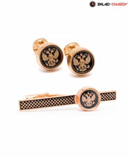 Запонки и Зажим для галстука "Президент" 57894-578094кк фото
