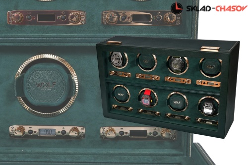 Шкатулка для автоподзавода 8-ми часов Wolf 792541 фото фото 2