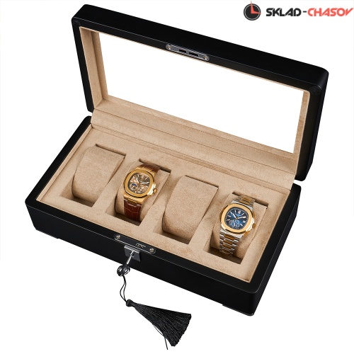 Шкатулка для хранения 4-х часов Melody 04BT фото фото 3