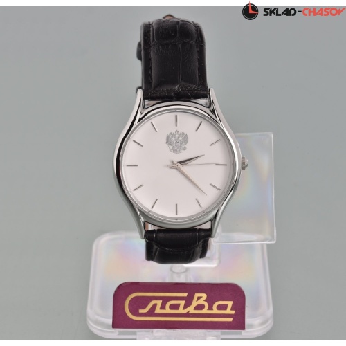 Кварцевые Слава "Патриот" логотип Герб РФ 1111534/2035 фото фото 4