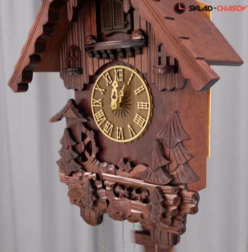 Часы с кукушкой Columbus CQ-018 "Водяная мельница" фото фото 6