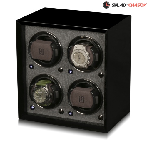 Шкатулка для подзавода 4 часов Petite4-B-K фото