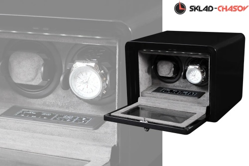 Шкатулка для автоподзавода 2-х часов APC 2 BBR фото фото 3